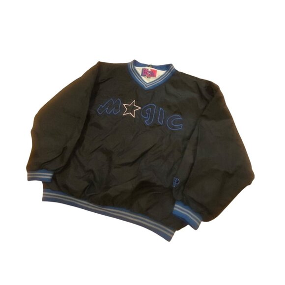 Vintage 1990's Pro Player Orlando Magic NBA Pullover Windbreaker Jacket Men's XL - Picture 4 of 8